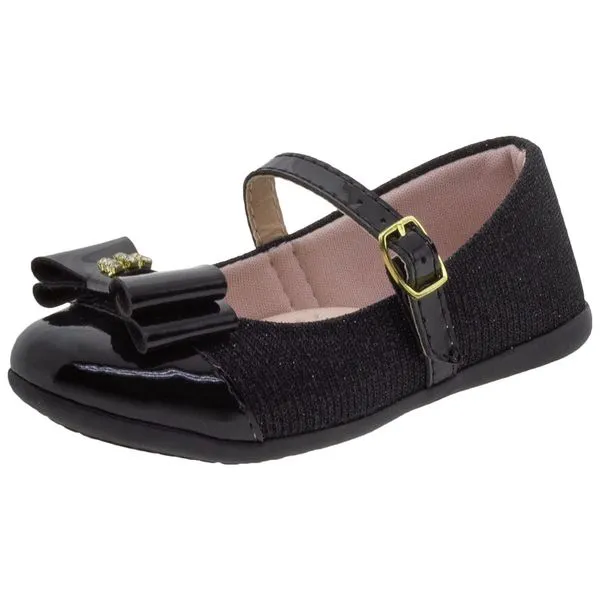Sapatilha Infantil Feminina Lily Kids - 18106 PRETO 21