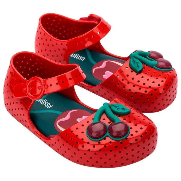 Mini Melissa Furadinha Pop Baby 35980 VERMELHO 19