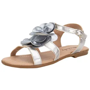 Sandália Infantil Feminina Ortobaby 20042 PRATA 33