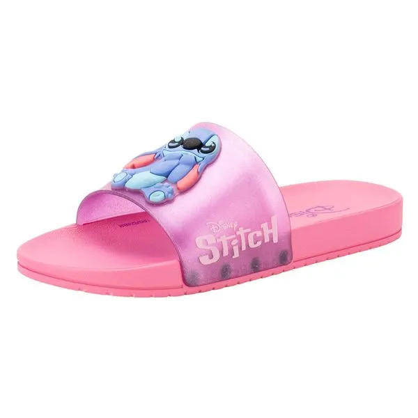 Chinelo Infantil Slide Disney Mania Stitch Grendene Kids 22994 PINK 28
