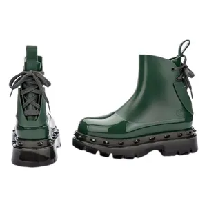 Melissa Spikes Boot + Undercover 33789 OLIVA 33/34