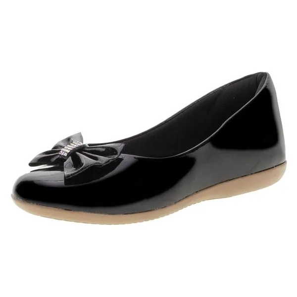 Sapatilha Infantil Feminina Nayarinha - 974 PRETO 32