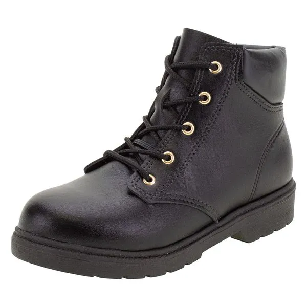 Bota Infantil Feminina Molekinha - 2164516 PRETO 31