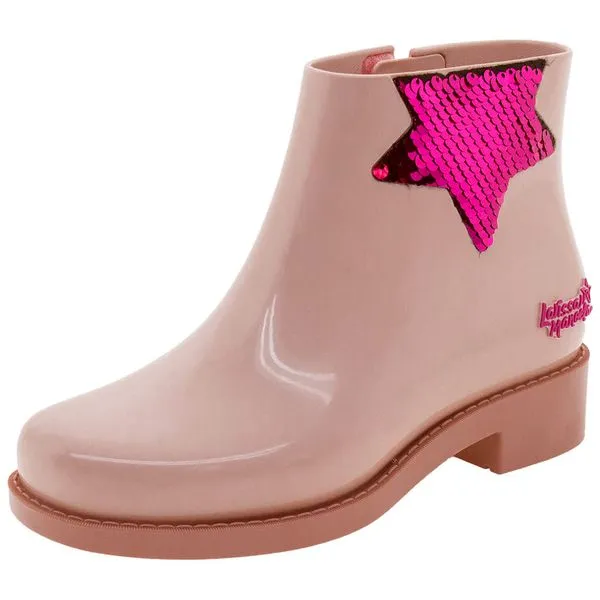 Bota Infantil Feminina Larissa Manoela Grendene Kids - 21751 ROSA 01 35