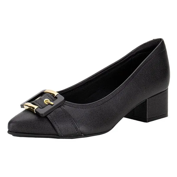 Scarpin Feminino Salto Grosso Modare 7340133 PRETO 34