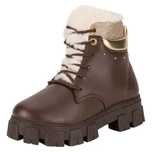 Bota Infantil Feminina Conturno Kidy 4340001 CAFÉ 35