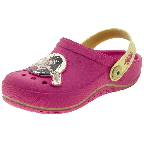 Clog Infantil Masculino Liga da Justiça Grendene Kids - 21627 ROSA 34