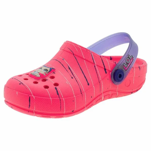 Clog Infantil Feminino Lol Surprise Grendene Kids - 21891 PINK 26/27