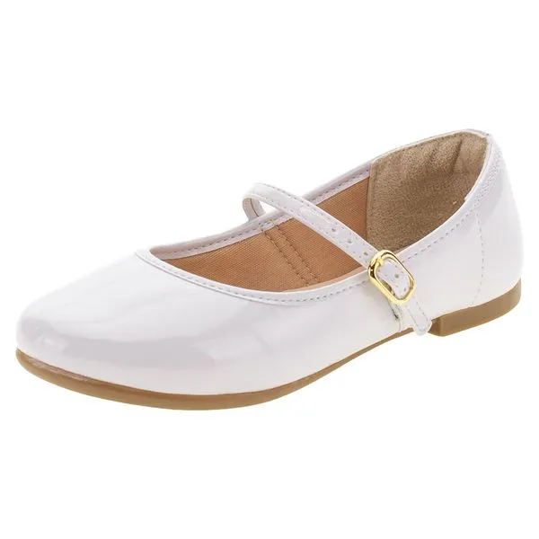 Sapatilha Infantil Feminina Love Kidy - 1430104 BRANCO 34