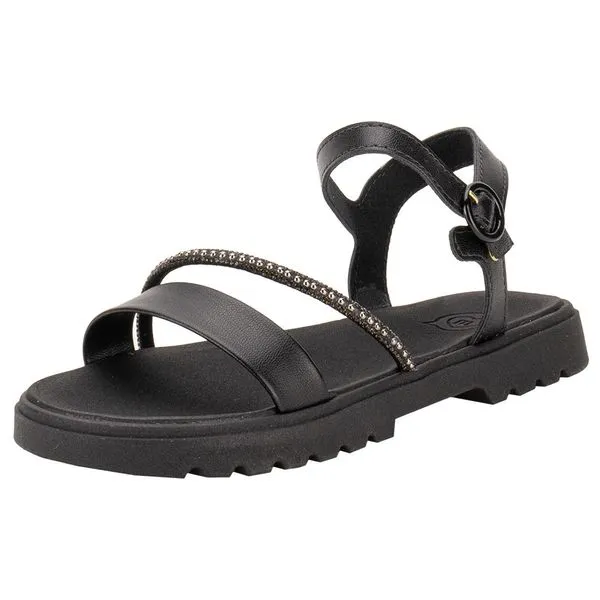 Sandália Infantil Feminina Molekinha 2344129 PRETO 33