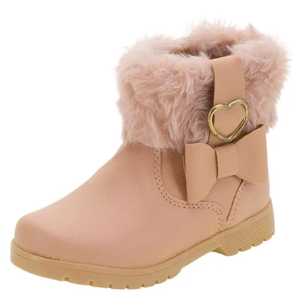Bota Infantil Feminina Lily Kids - 15076 ROSA 21