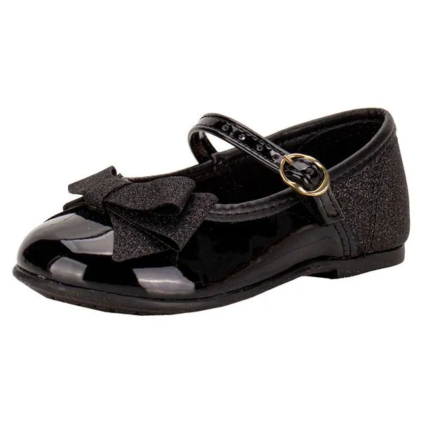 Sapatilha Infantil Feminina Molekinha - 21061043 VERNIZ/PRETO 23