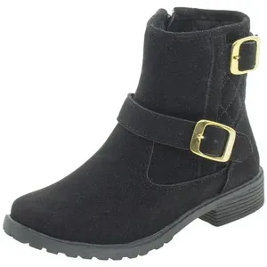 Bota Infantil Feminina Magia - 51001 PRETO/CAMURÇA 30