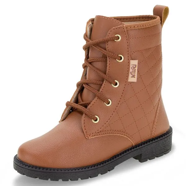 Bota Infantil Feminina Nilqi - 1432 CARAMELO 29