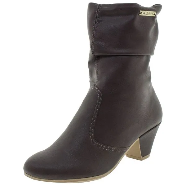 Bota Infantil Feminina Pink Cats - W9633 CAFÉ 34