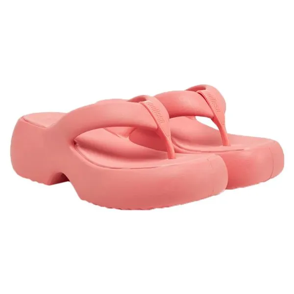 Melissa Free Fuzzy Platform 35875 CORAL 33/34