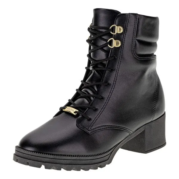 Bota Infantil Feminina Coturno Molekinha 2178102 PRETO 30