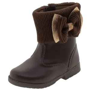 Bota Infantil Feminina Lily Kids - 15059 CAFÉ 22
