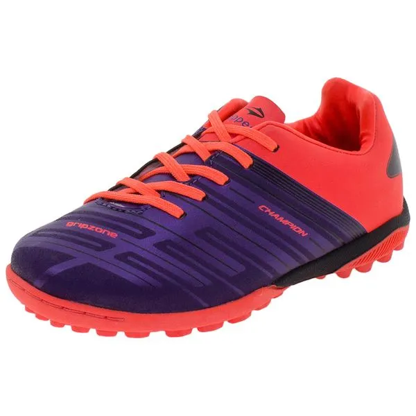 Chuteira Infantil Unissex Society Champion 6 Topper - 420043 ROXO 29