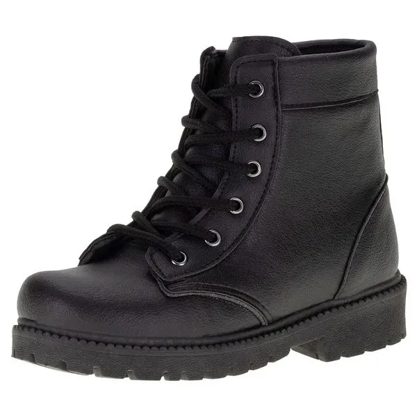 Bota Infantil Coturno Passobelle - 044008 PRETO 33