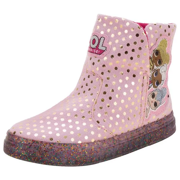 Bota Infantil Feminina Lol Snow Grendene Kids - 22344 ROSA 26/27