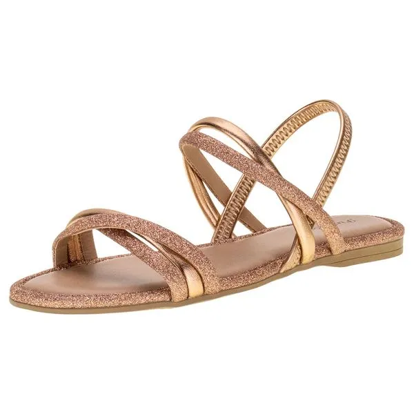 Sandália Infantil Feminina Pink Cats - V3907 BRONZE 31