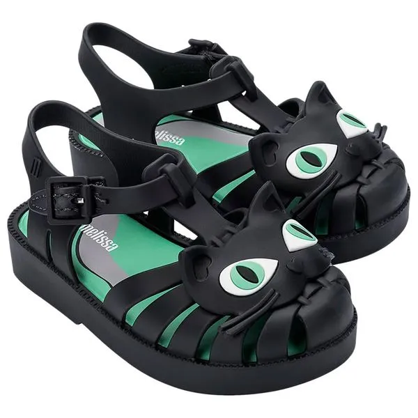 Mini Melissa Possession Cat Baby 36130 PRETO/VERDE 20/21