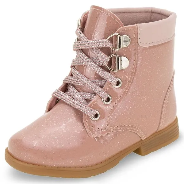 Bota Infantil Feminina Lily Kids - 16003 ROSA 27