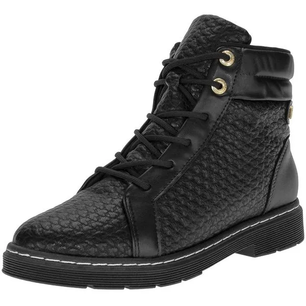 Bota Feminina Coturno Modare 7081102 PRETO 34