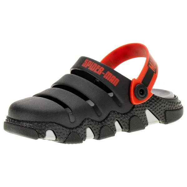 Babuche Infantil Marvel New Hit Grendene Kids - 22983 PRETO 29