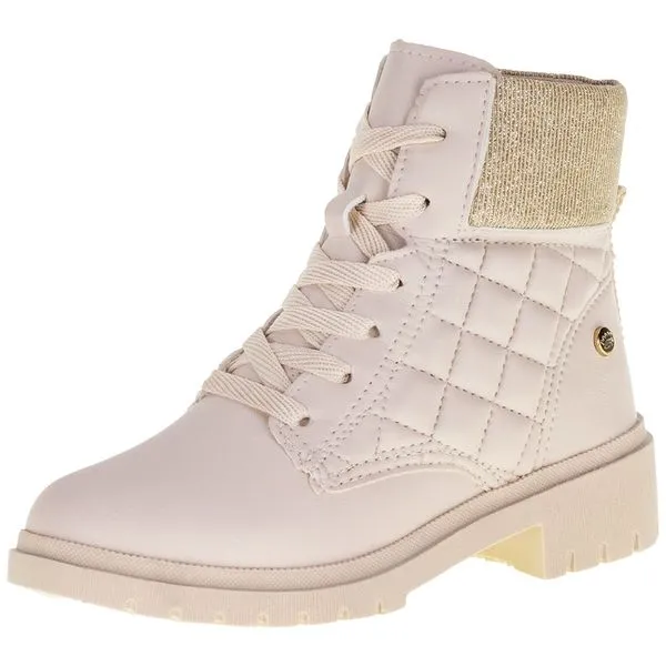 Bota Infantil Feminina Pink Cats - V3351 NATURAL 30