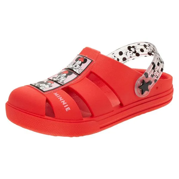 Clog Infantil Disney Fun Pic Grendene Kids - 22510 VERMELHO 32/33