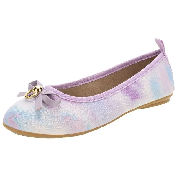 Sapatilha Infantil Tie Dye Molekinha - 2502364 LILÁS 28