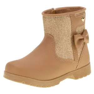 Bota Infantil Feminina Lily Kids - 15084 BEGE 24