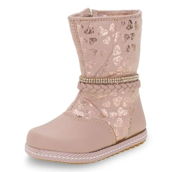 Bota Infantil Feminina Nathielly - 104007 ROSA 23