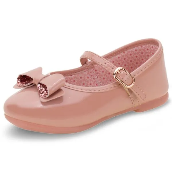 Sapatilha Infantil Feminina Soft Kidy - 027039 SALMÃO 23