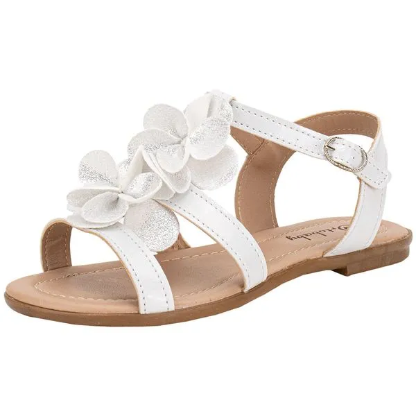Sandália Infantil Feminina Ortobaby 20042 BRANCO 31