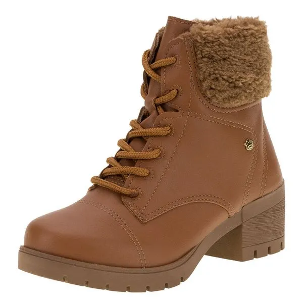 Bota Infantil Feminina Pink Cats - V2532 CARAMELO 35