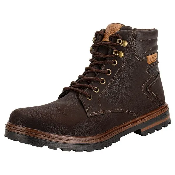 Bota Masculina Coturno Stay 4811.00 CAFÉ 42