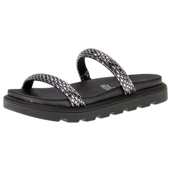 Tamanco Feminino Flat Vizzano - 6459128 PRETO 35