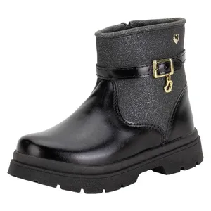 Bota Infantil Feminina Lily Kids 15105 PRETO 25
