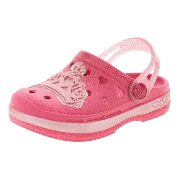 Babuche Infantil Aquarela Baby Kidy - 1950002 PINK 21/22