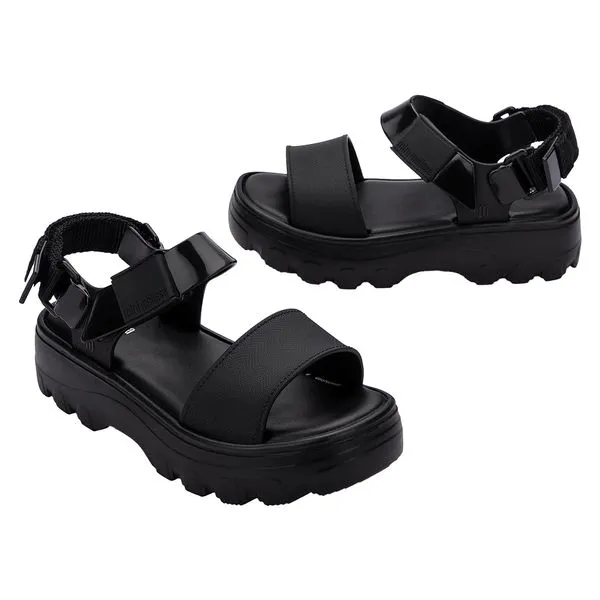 Mini Melissa Kick Off Sandal Infantil 35692 PRETO 31