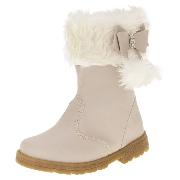 Bota Infantil Feminina Orto Baby - 13010 BEGE 26