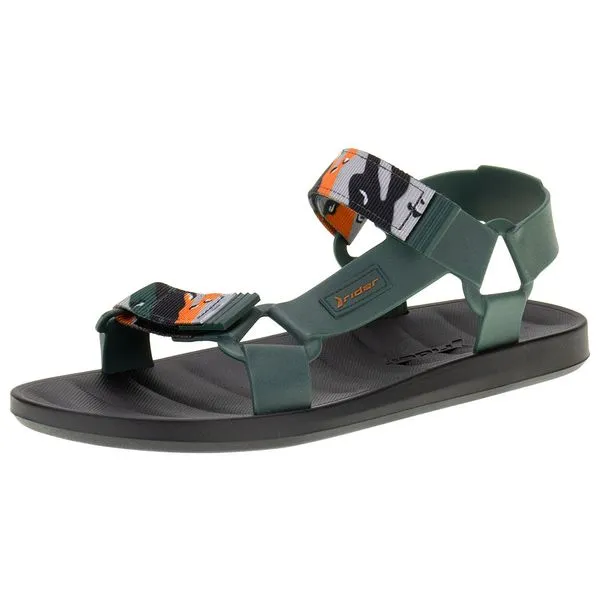 Papete Masculina Free Ad Rider - 11567 PRETO/VERDE 38