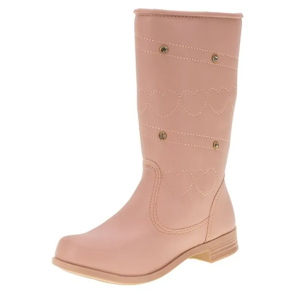 Bota Infantil Feminina Bella Ninna - 22002 ROSA 22