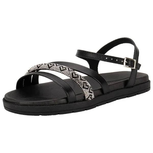Sandália Infantil Feminina Molekinha 2352113 PRETO 33