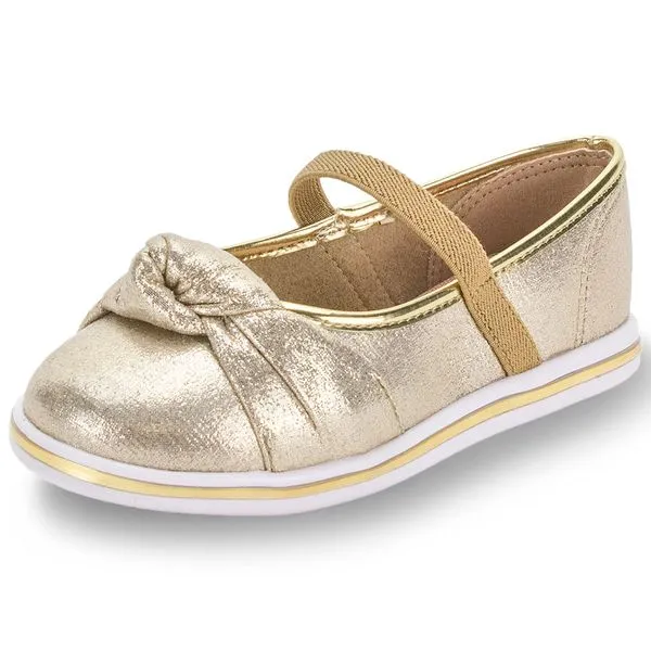 Sapatilha Baby Molekinha - 2132103 OURO 19