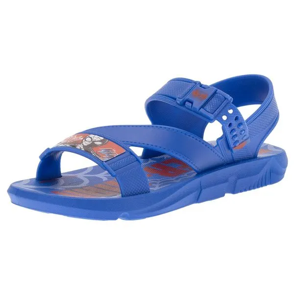 Papete Infantil Homem Aranha Grendene Kids - 22676 AZUL 30
