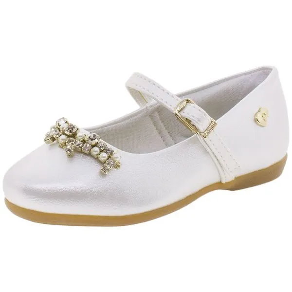 Sapatilha Infantil Feminina Pampili - 188395 BRANCO 24